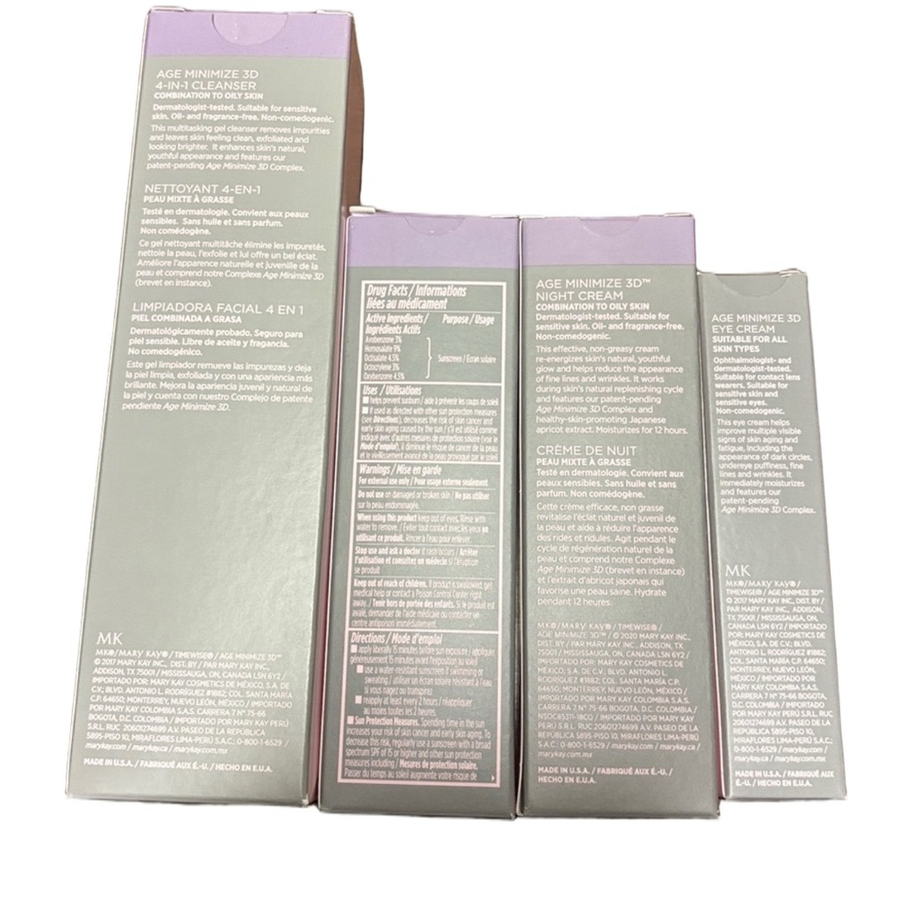 New Mary Kay Timewise Miracle Set 3D Combination to Oily - Picture 6 of 6